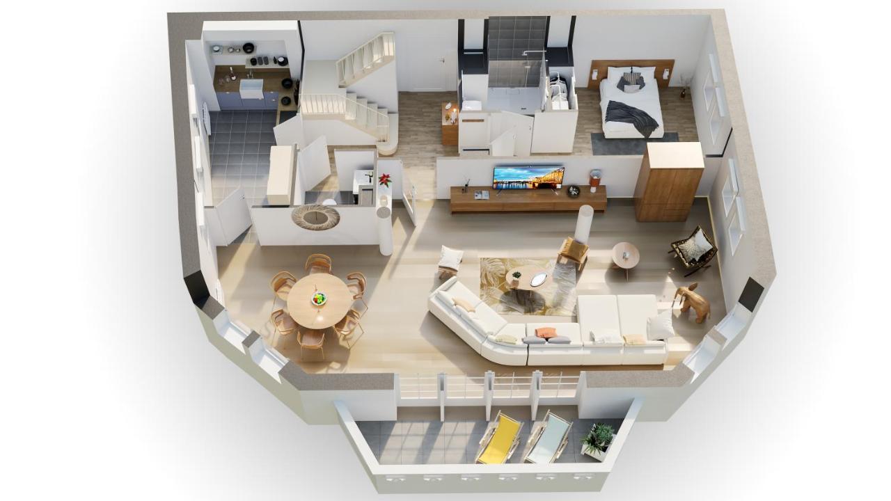 La Cle De Quentovic ◎ Duplex De 150 M2 ◎ Standing Apartment *